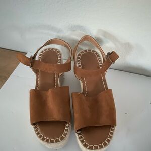 Women’s Ankle strap platform heels wedges sandals